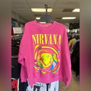 Nirvana Crewneck Sweatshirt Size S/M